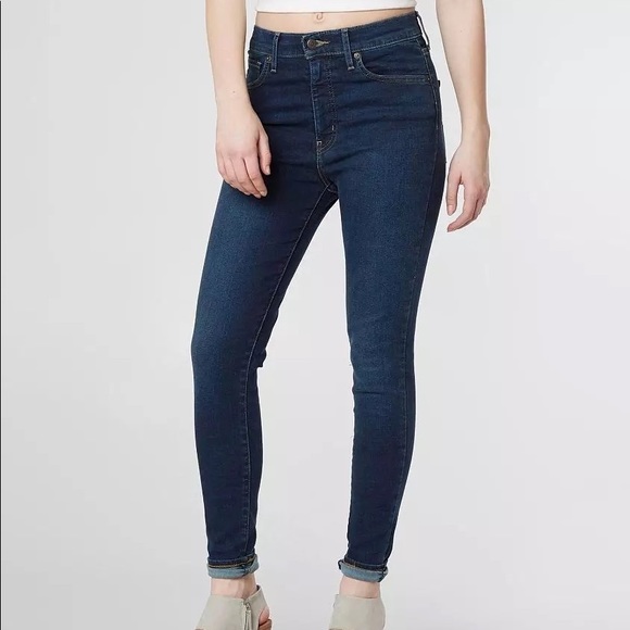 NWT Levi's Mile High Super Skinny Jeans in Jet Setter - Picture 6 of 6